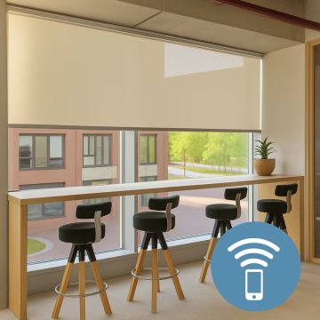 XL rolgordijnen elektrische bediening