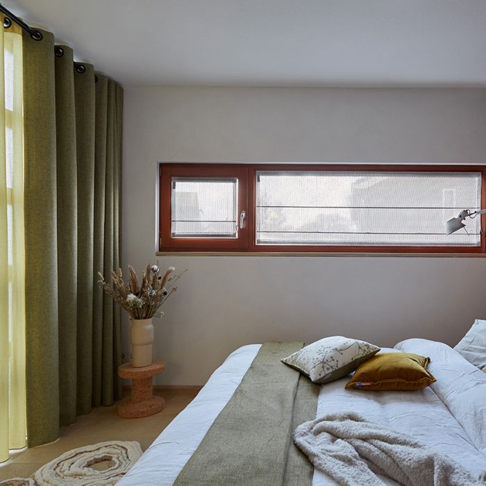 gordijnen met dimout om de slaapkamer donkerder te maken