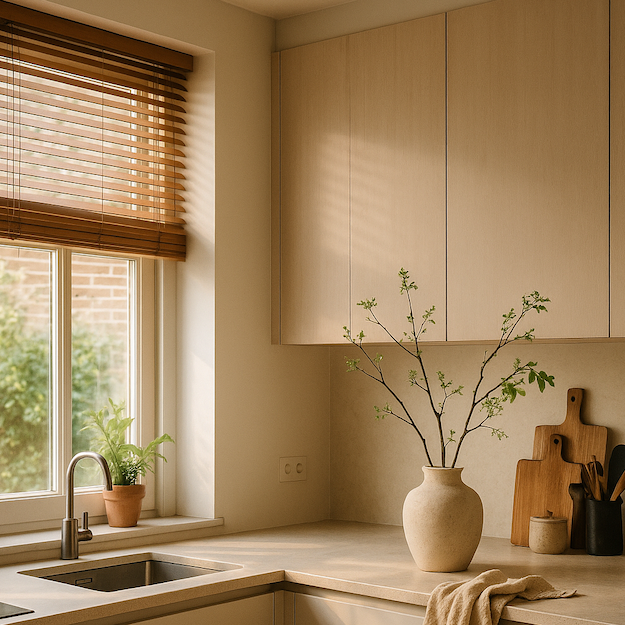 Houten jaloezieën – stijlvolle oplossing voor jouw woonwens