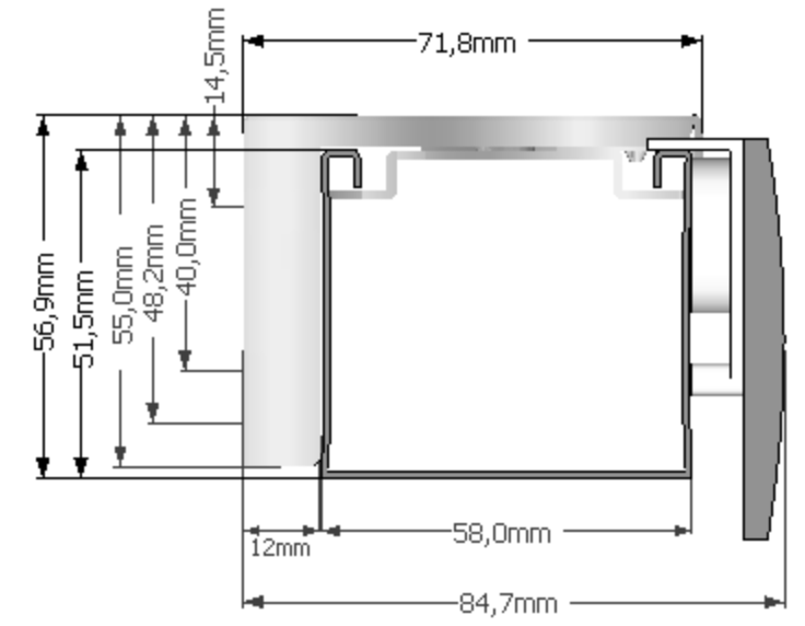 houten jaloezie afmeting bovenbak 