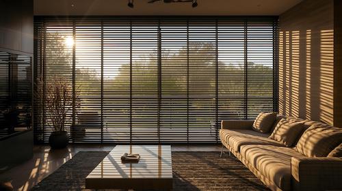 zwarte jaloezieen modern