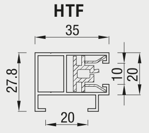 Classic HTF geleider