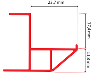 standaard profiel keje splendid pliss
