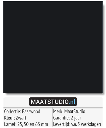 zwarte bamboe jaloezieen op maat