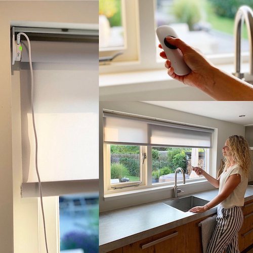elektrische rolgordijnen op maat keuken