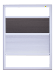 keje plissegordijn in frame