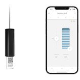 Plissegordijn met accumotor 