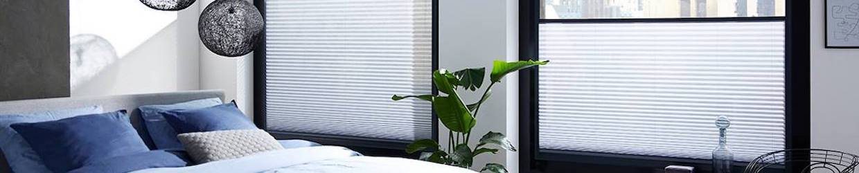plissegordijnen slaapkamer