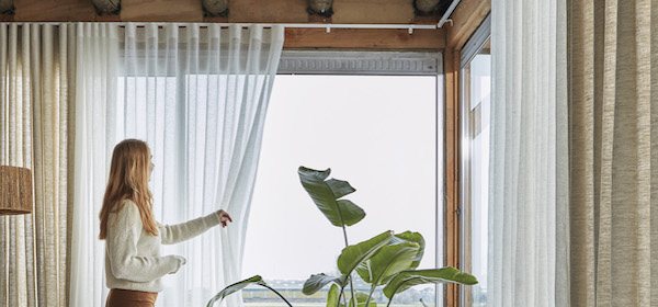 Gordijnen met wave plooi Wave plooi gordijnen op maat – moderne uitstraling