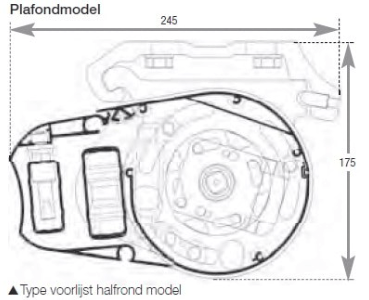 plafond model zonnescherm